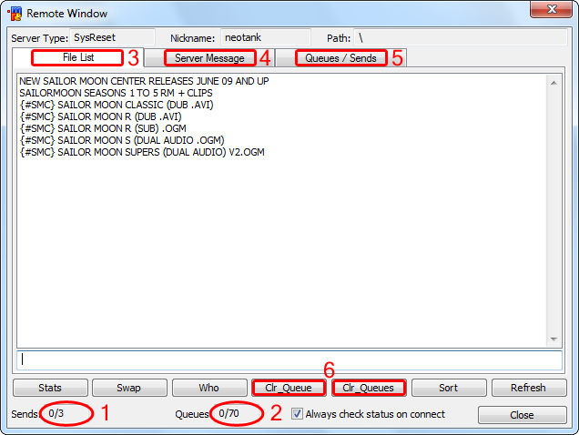 Remote window